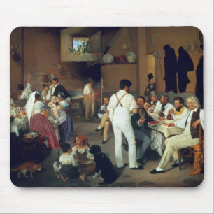 Danish artists at the Osteria la Gonsola, Rome, 18 Mouse Mat