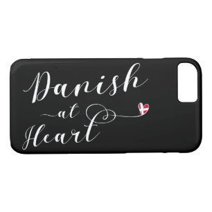 Danish At Heart Mobile Phone Case, Denmark iPhone 8/7 Case