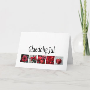 Danish Christmas Card - Glædelig Jul