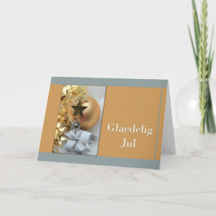 Danish Christmas Card - Glædelig Jul
