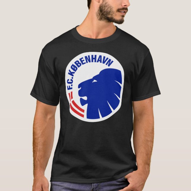 DANISH-COPENHAGEN FC LOGO Essential T-Shirt (Front)