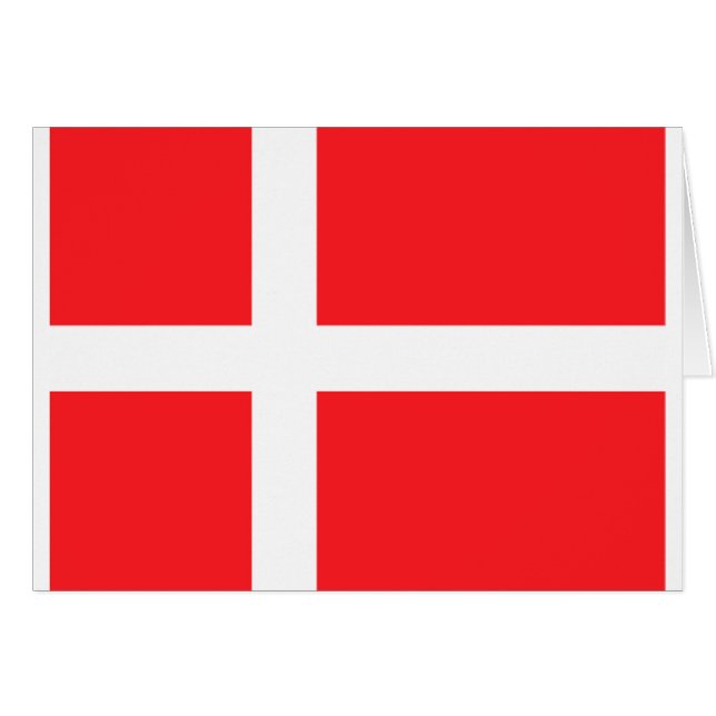 Danish Flag (Front Horizontal)