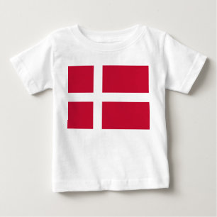 Danish Flag Baby T-Shirt