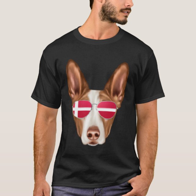 Danish Flag English Cocker Spaniel Dog Denmark Poc T-Shirt (Front)