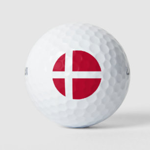 Danish Flag Golf Balls