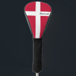 Danish Flag & Golf Denmark sports Covers /clubs<br><div class="desc">GOLF Head Covers: Denmark & Danish Flag fashion games - love my country,  travel,  holiday,  golfing patriots / sport fans</div>