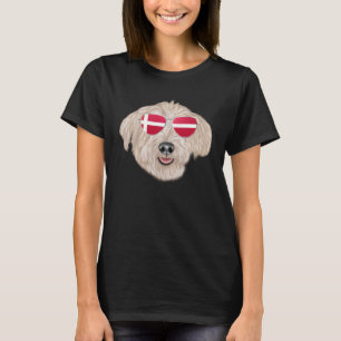 Danish Flag Greater Swiss Mountain Dog Dog Denmark T-Shirt
