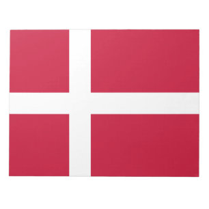 Danish Flag Notepad