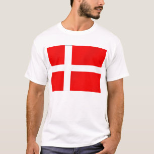 Danish flag of Denmark for Danes T-Shirt