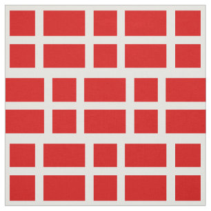 Danish flag pattern custom fabric DIY textile