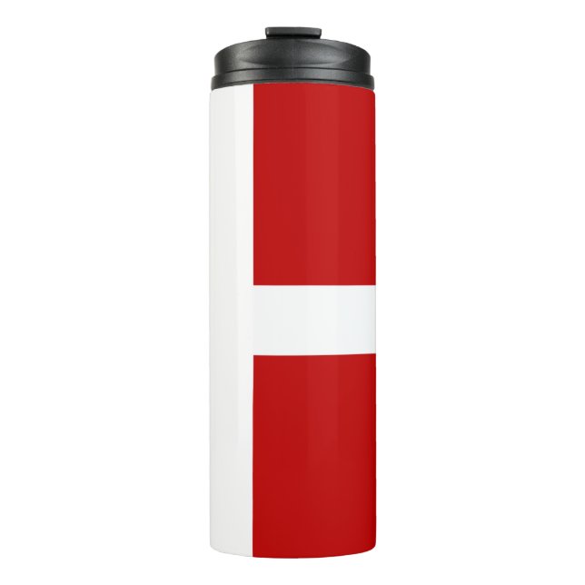 Danish Flag Thermal Tumbler (Front)