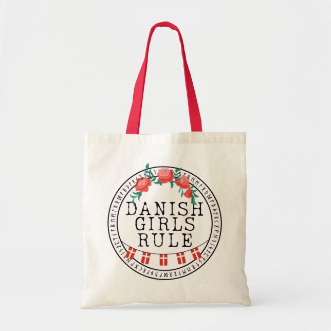 Danish Girl's Budget Tote Bag (Front)