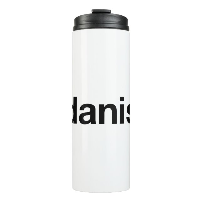 DANISH Hashtag Thermal Tumbler (Front)