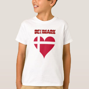 Danish heart flag T-Shirt