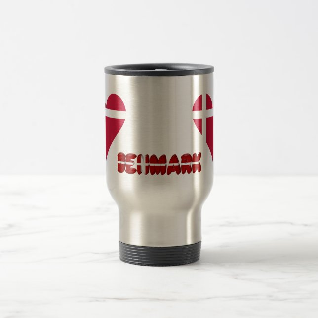 Danish heart travel mug (Center)