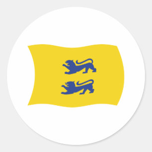 Danish Minority of Southern Schleswig Flag Sticker