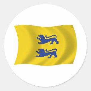 Danish Minority of Southern Schleswig Flag Sticker