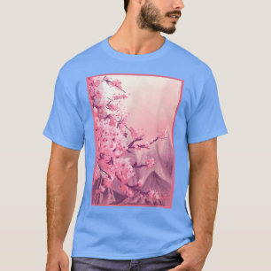 Danish Pastel Aesthetic Cherry Blossom Japanese Sa T-Shirt