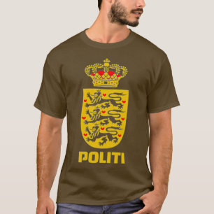 Danish Police Politi T-Shirt