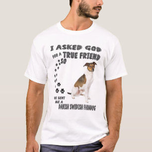 Danish Swedish Farmdog Quote Mom Dad, Scanian Terr T-Shirt