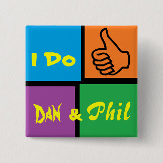 Danisonfire & AmazingPhil Duo Fan Badge