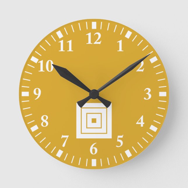 Danjuro Ichikawa Round Clock (Front)