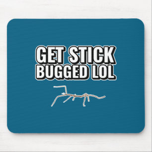 Dank Meme Get Stick Bugged Lol Funny Dancing Bug G Mouse Mat