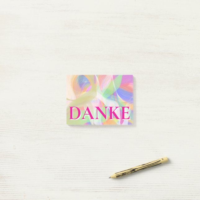 Danke Notizen Notes (On Desk)
