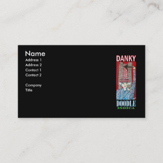 DANKY DOODLE INDICA BUSINESS CARD
