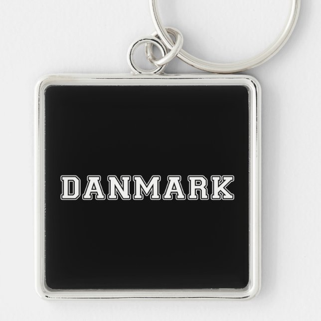 Danmark Key Ring (Front)