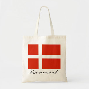 Danmark with Dannebrog Tote Bag