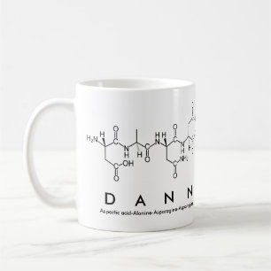 Dann peptide name mug