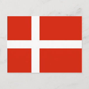 Dannebrog; The Official Flag of Denmark Postcard
