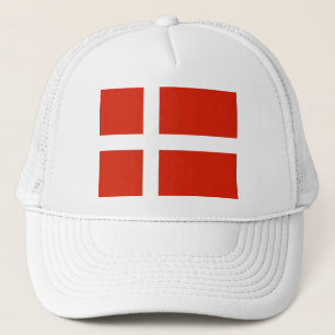 Dannebrog; The Official Flag of Denmark Trucker Hat