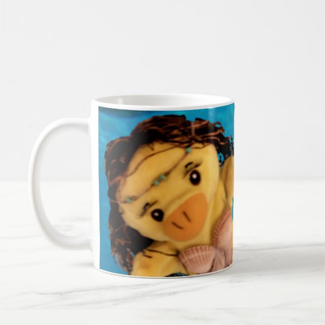Danni the Mermaid  Coffee Mug (Left)