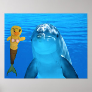 Danni the Mermaid Poster