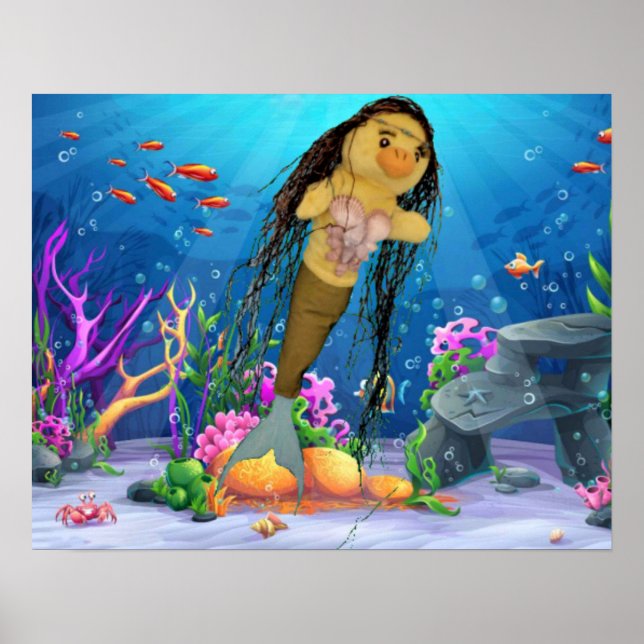 Danni the Mermaid  Poster (Front)