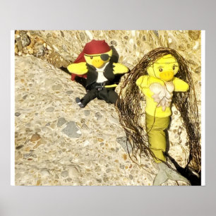 Danni the Mermaid Poster