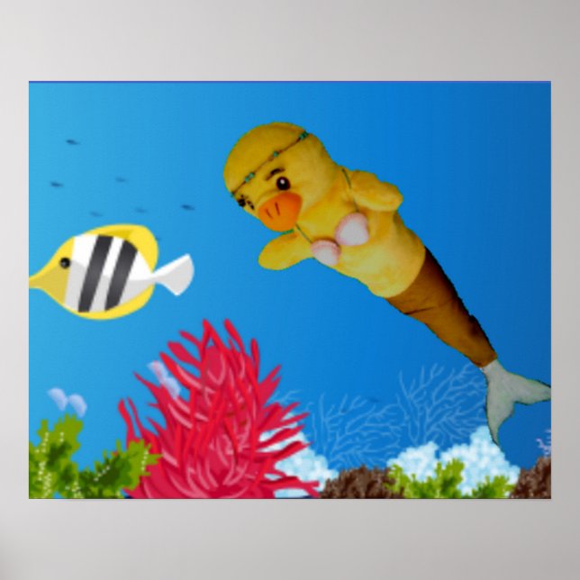 Danni the Mermaid Poster (Front)