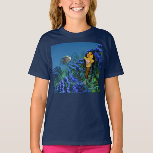 Danni the Mermaid T-Shirt (Front)