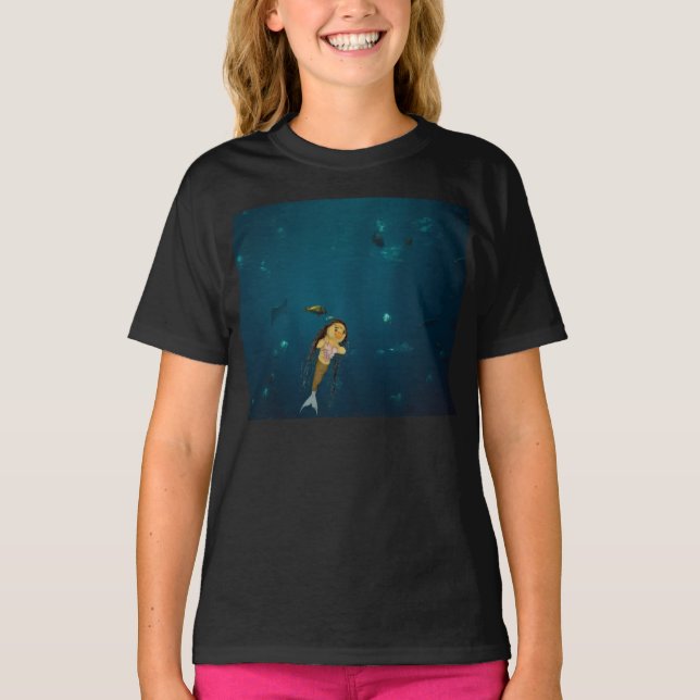 Danni the Mermaid T-Shirt (Front)