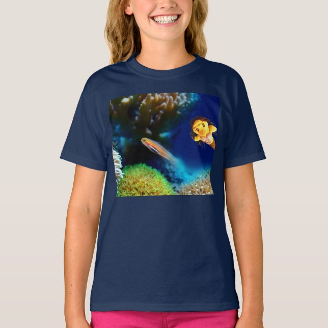 Danni the Mermaid T-Shirt (Front)
