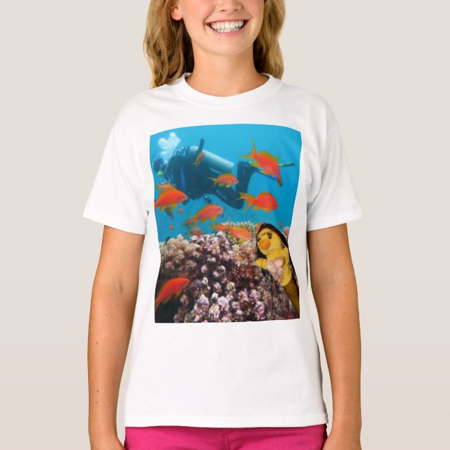 Danni the Mermaid T-Shirt (Front)