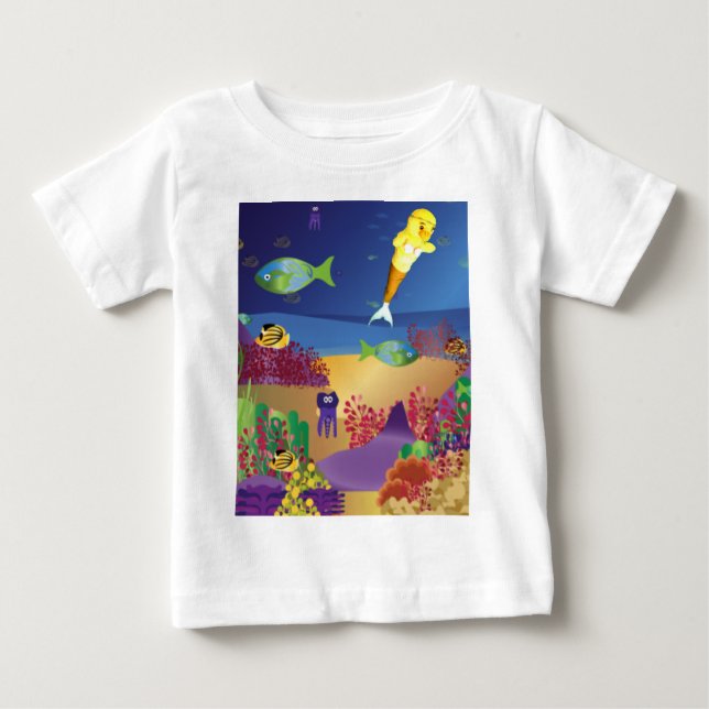 Danni the Mermaid T-Shirt (Front)