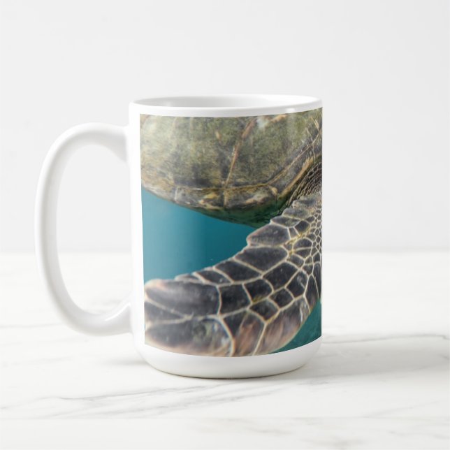 Danni the Mermaid underwater  Coffee Mug (Left)