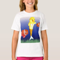 Danni the Mermaid underwater T-Shirt