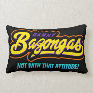 Danny Bazongas throw pillow