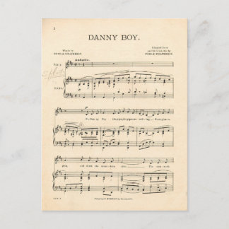 Danny Boy 1 Postcard