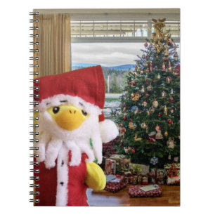 Danny Duck Santa - Christmas Adventure Notebook