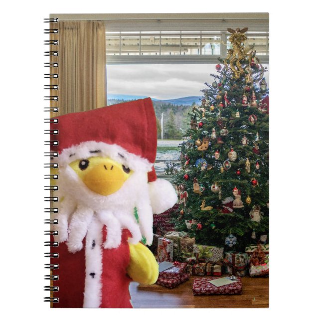 Danny Duck Santa - Christmas Adventure Notebook (Front)